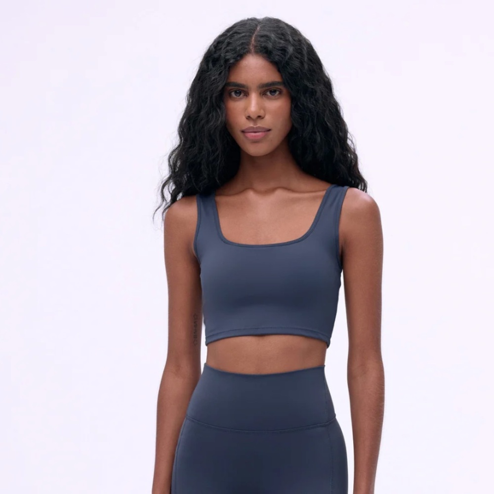 Adanola Square Neck Bra - Midnight Blue
